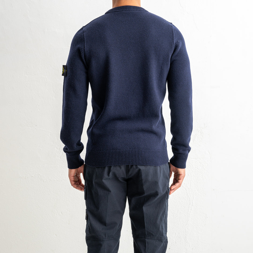 Lambswool Crewneck 5100072 Navy Blue