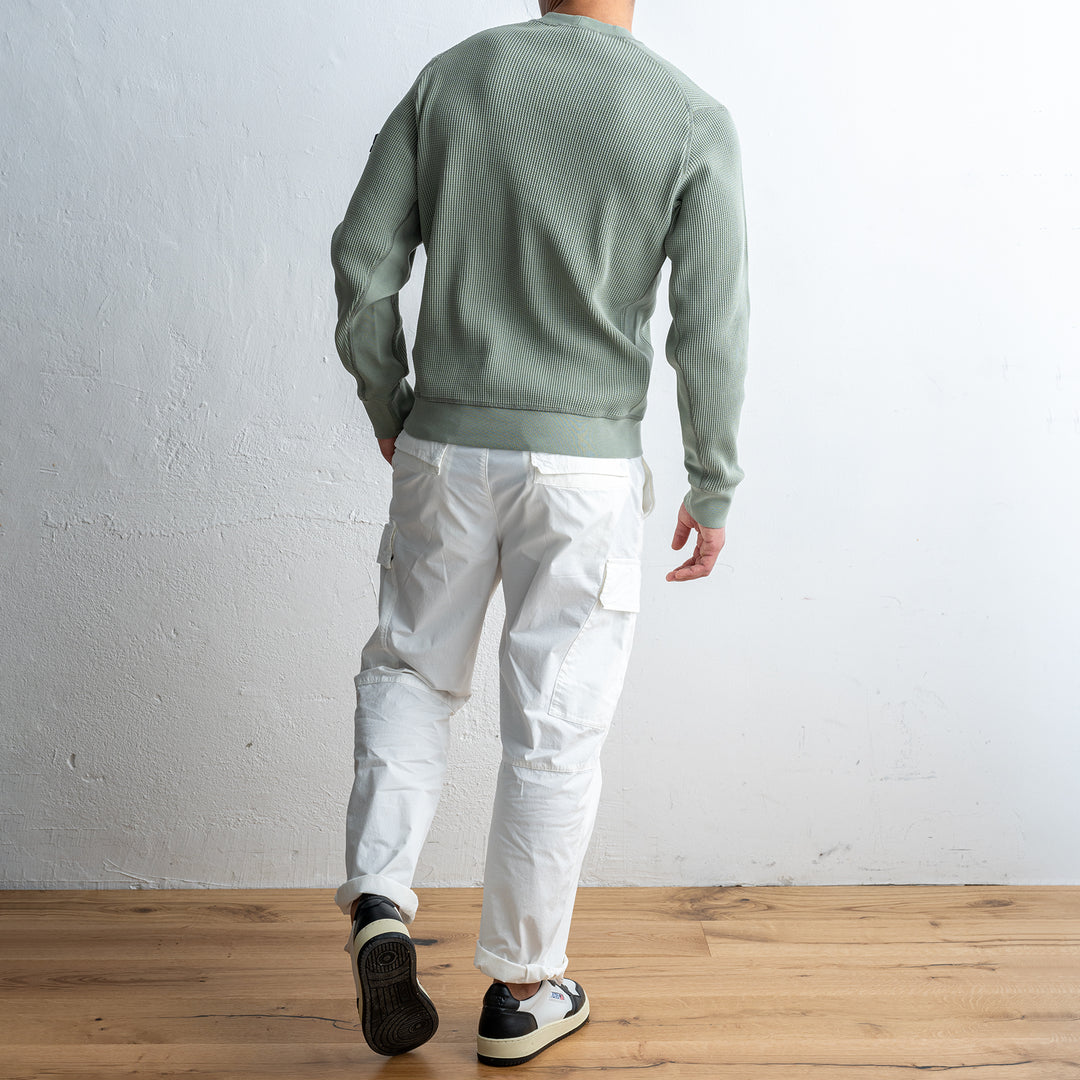 Cotton Knit Sweater SAGE