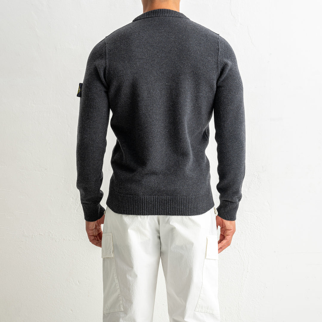 Lambswool Crewneck 5100072 MELANGE CHARCOAL