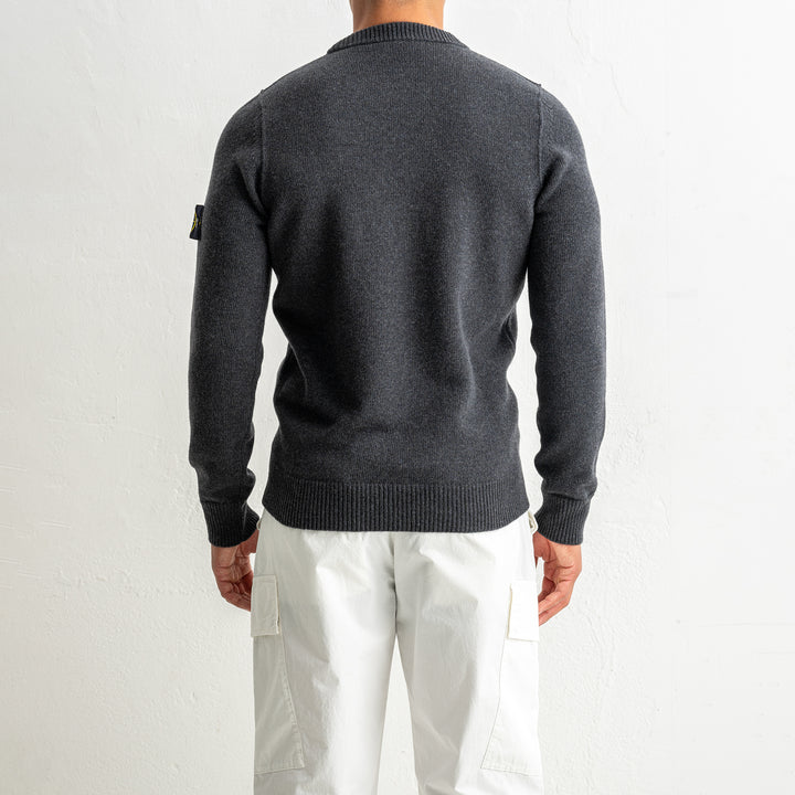 Lambswool Crewneck 5100072 MELANGE CHARCOAL
