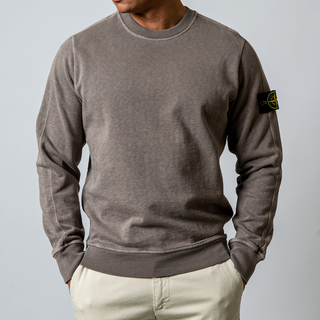 Melange Cotton Sweatshirt DOVE GREY