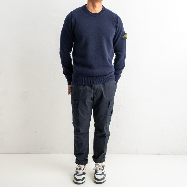 Lambswool Crewneck 5100072 Navy Blue