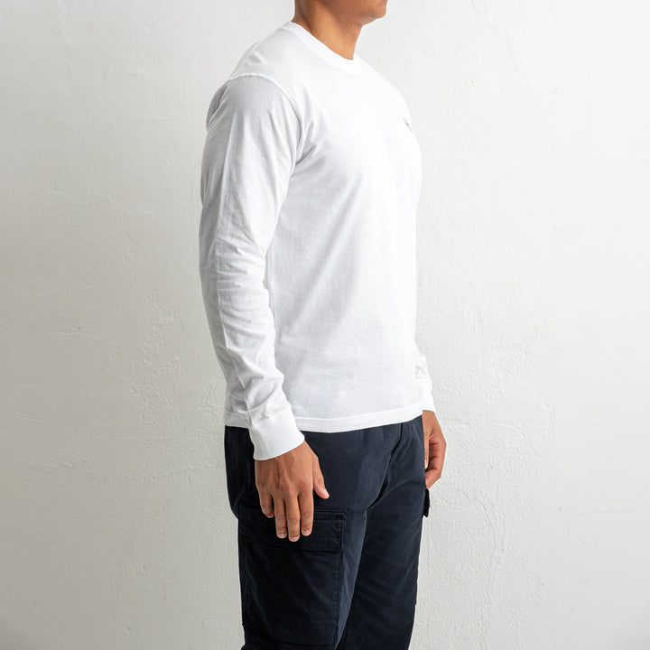 Organic Cotton Jersey Fissato Effect 2100030 White