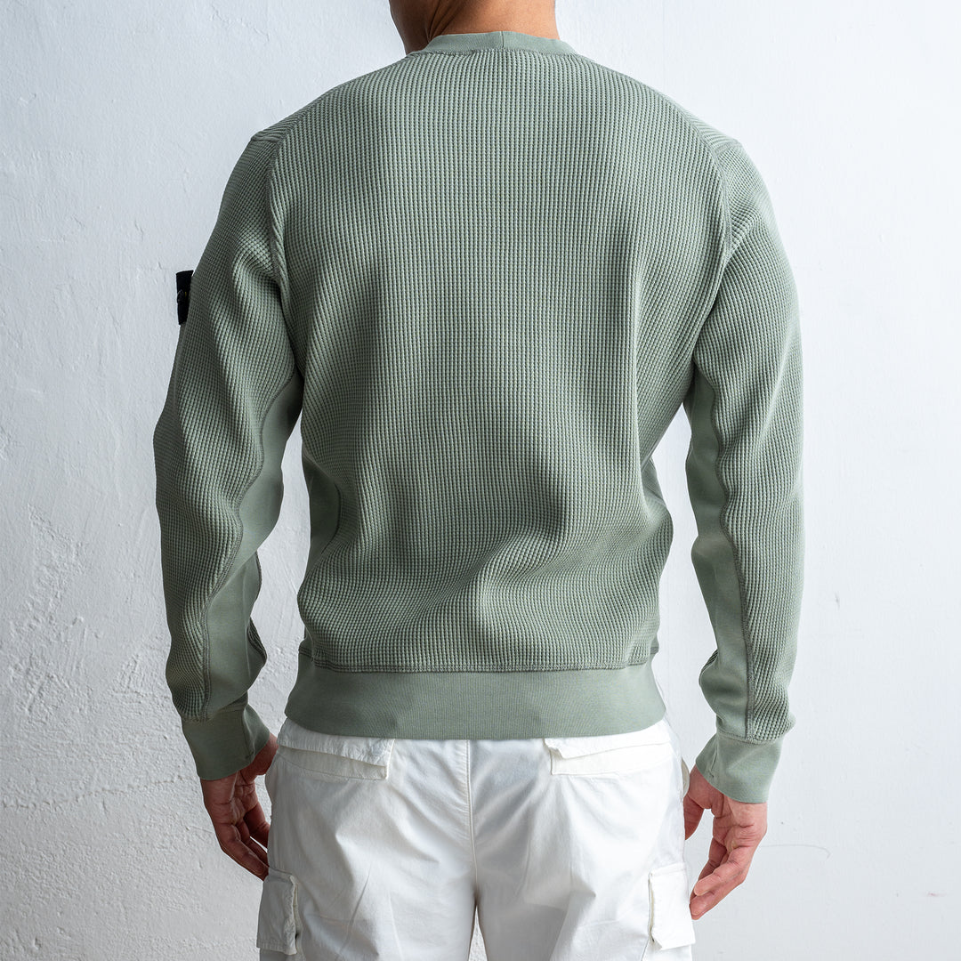 Cotton Knit Sweater SAGE