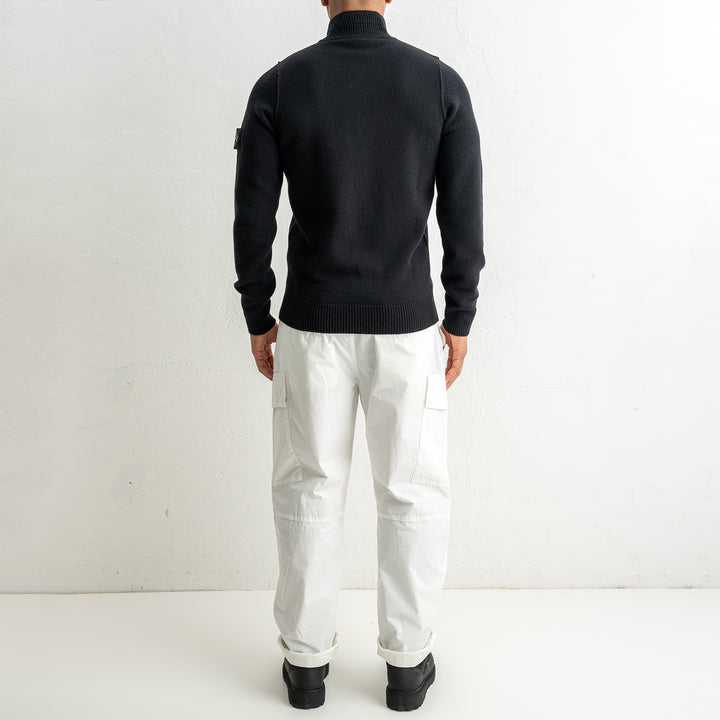 Lambswool Half Zip Sweater 5100040 Black