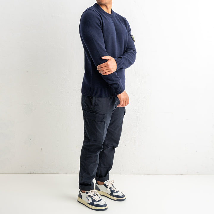 Lambswool Crewneck 5100072 Navy Blue