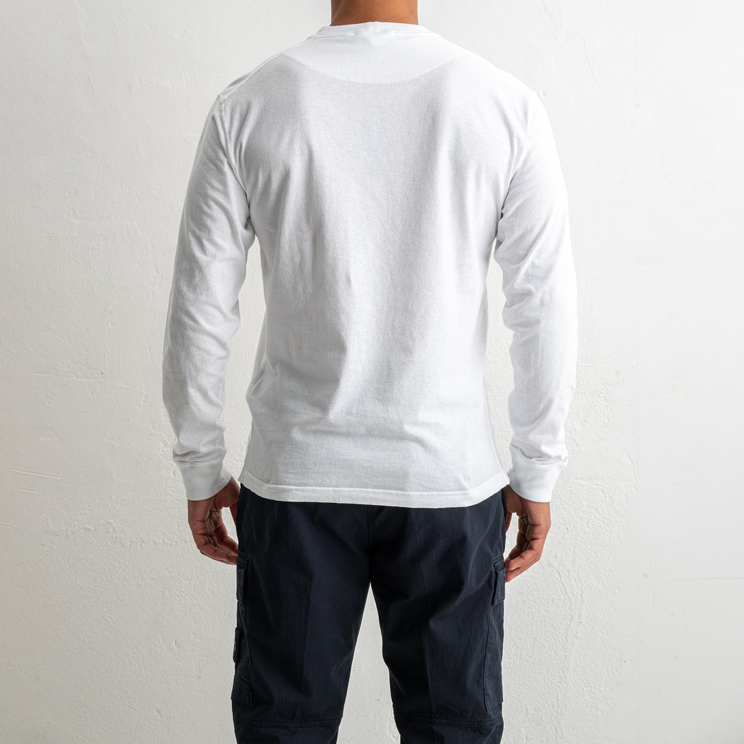 Organic Cotton Jersey Fissato Effect 2100030 White