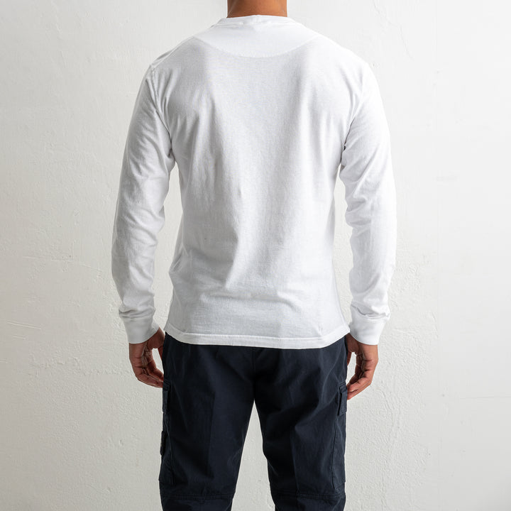 Organic Cotton Jersey Fissato Effect 2100030 White