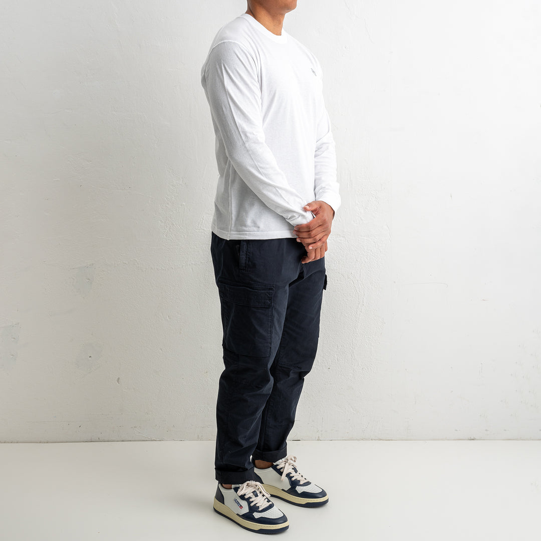 Organic Cotton Jersey Fissato Effect 2100030 White