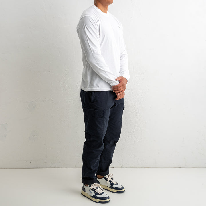 Organic Cotton Jersey Fissato Effect 2100030 White