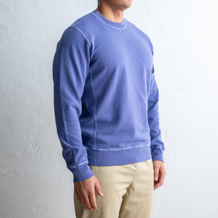 Washed Cotton Sweatshirt Lavender