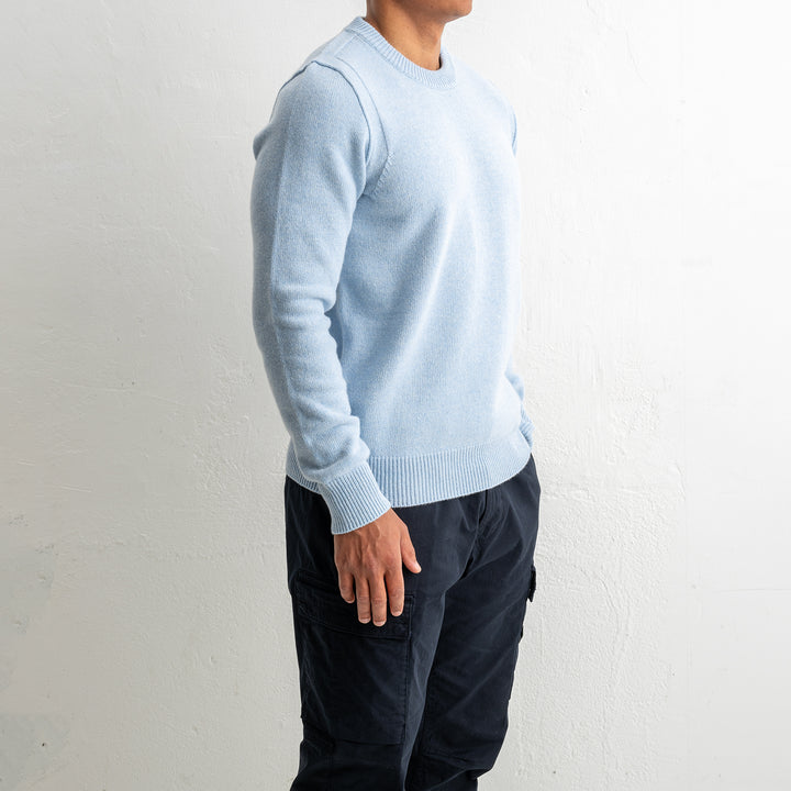 Lambswool Crewneck 5100072 Sky Blue