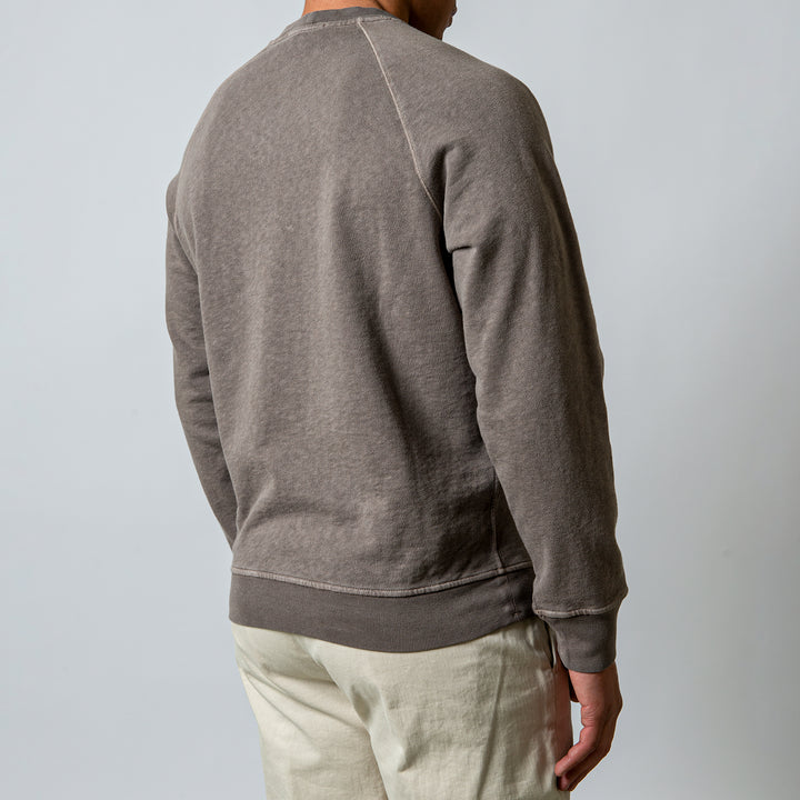 Melange Cotton Sweatshirt DOVE GREY