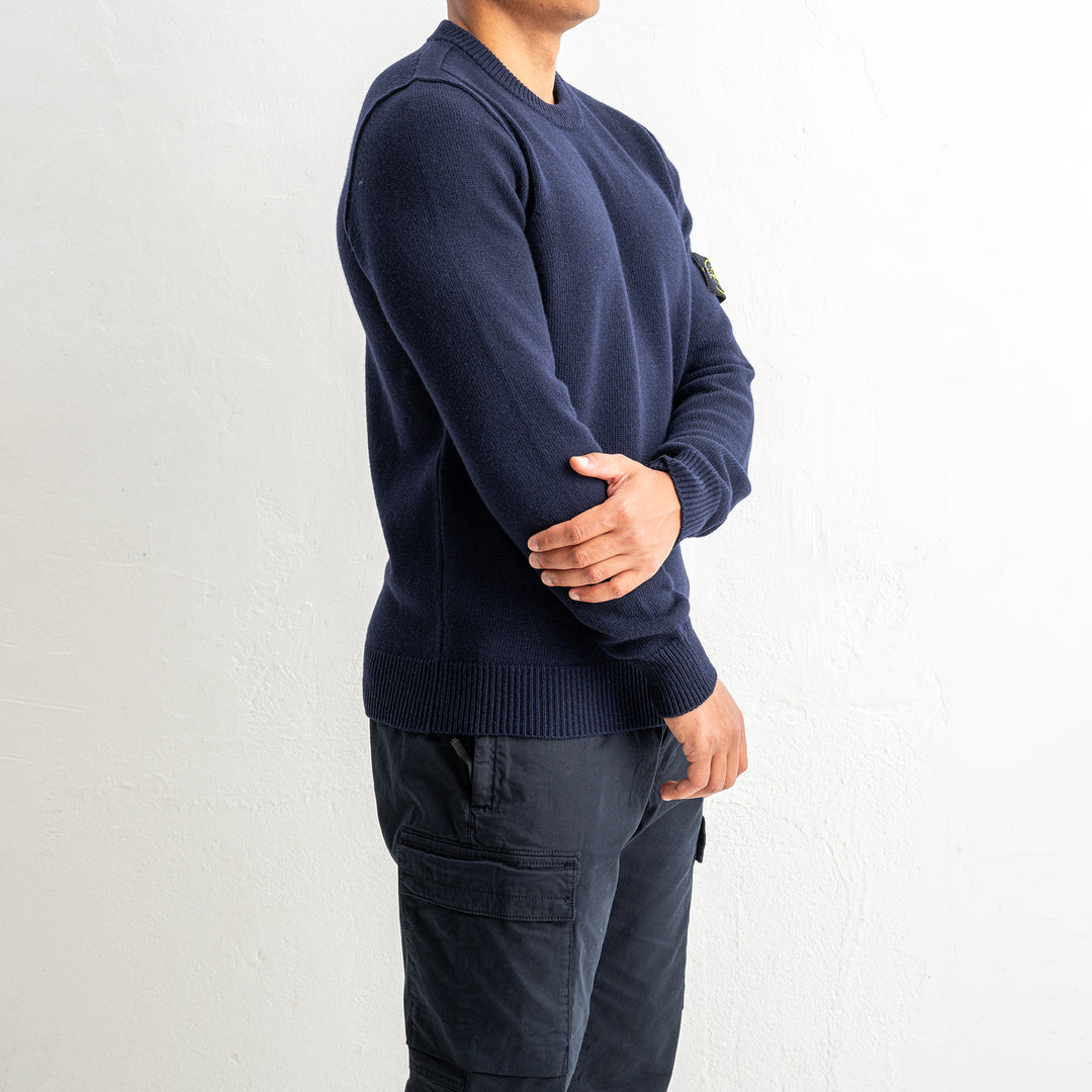 Lambswool Crewneck 5100072 Navy Blue