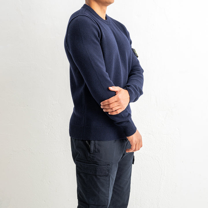 Lambswool Crewneck 5100072 Navy Blue