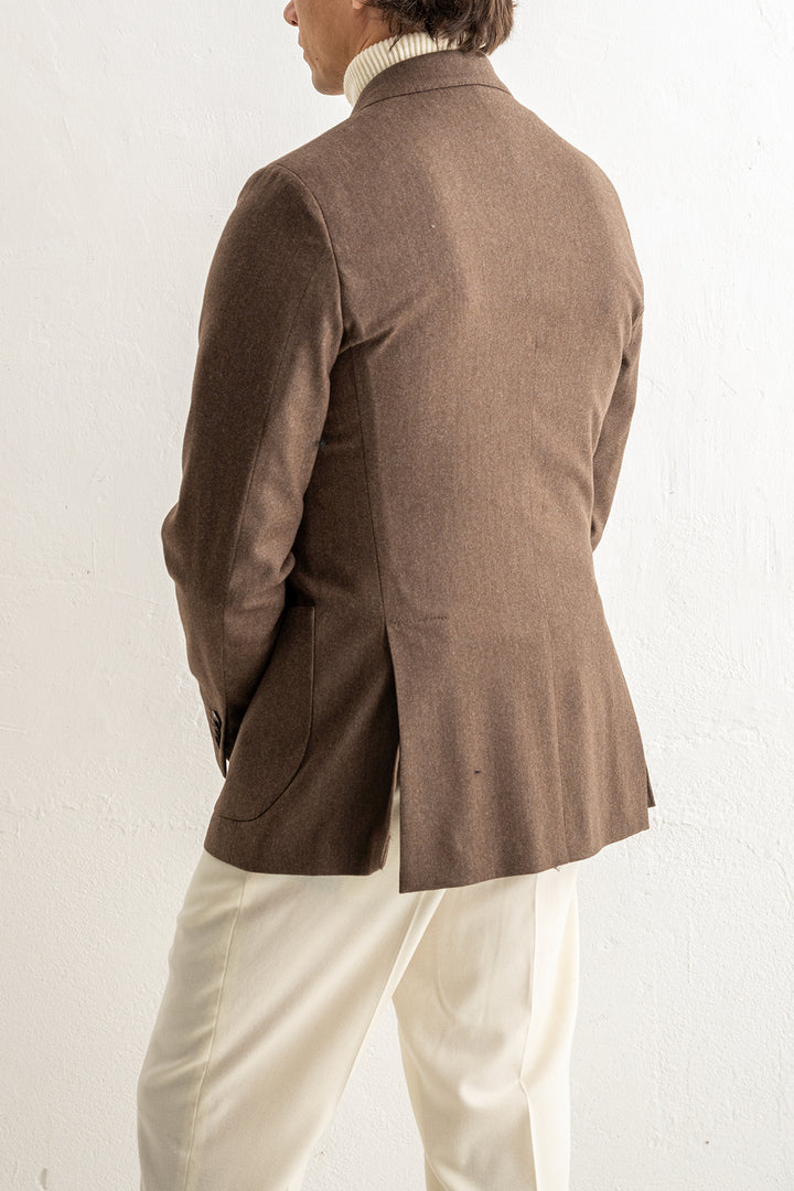 NICOLAS FLANNEL BLAZER Brown