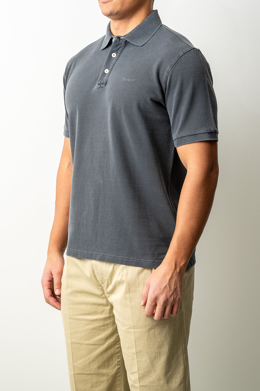 Sunfaded SS Polo Black