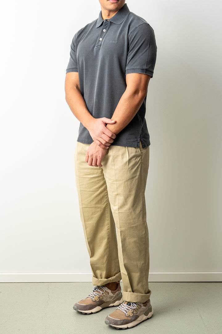 Sunfaded SS Polo Black