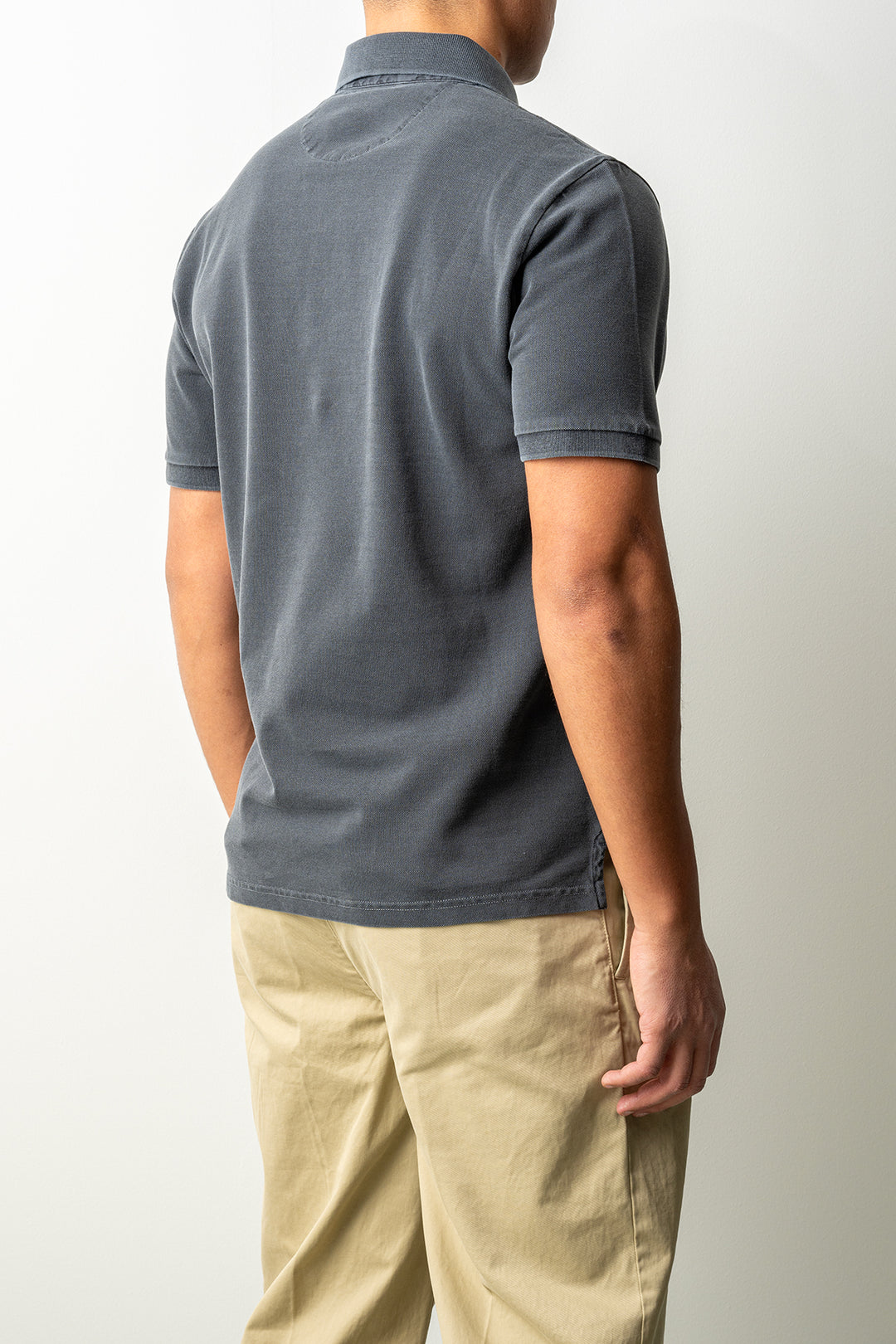 Sunfaded SS Polo Black