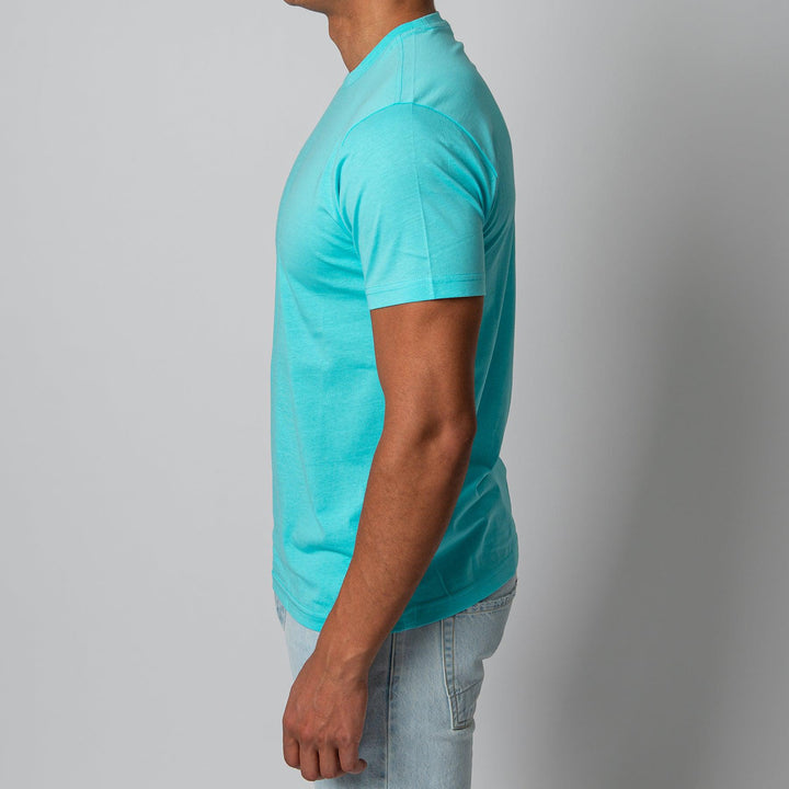 JERSEY T-SHIRT TURQUOISE