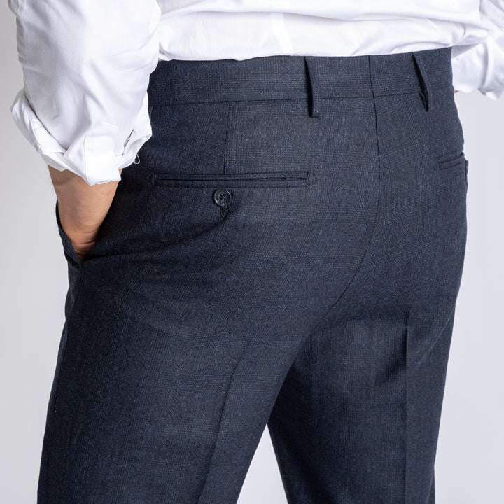 Wool Suit Navy