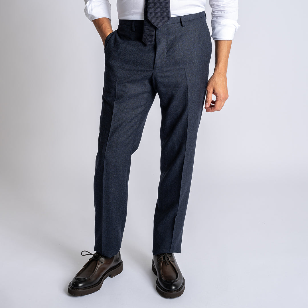 Wool Suit Navy