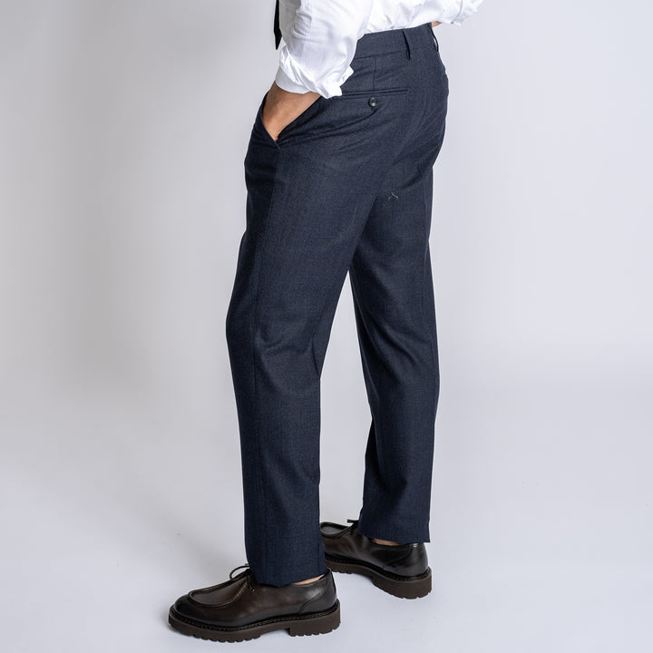 Wool Suit Navy