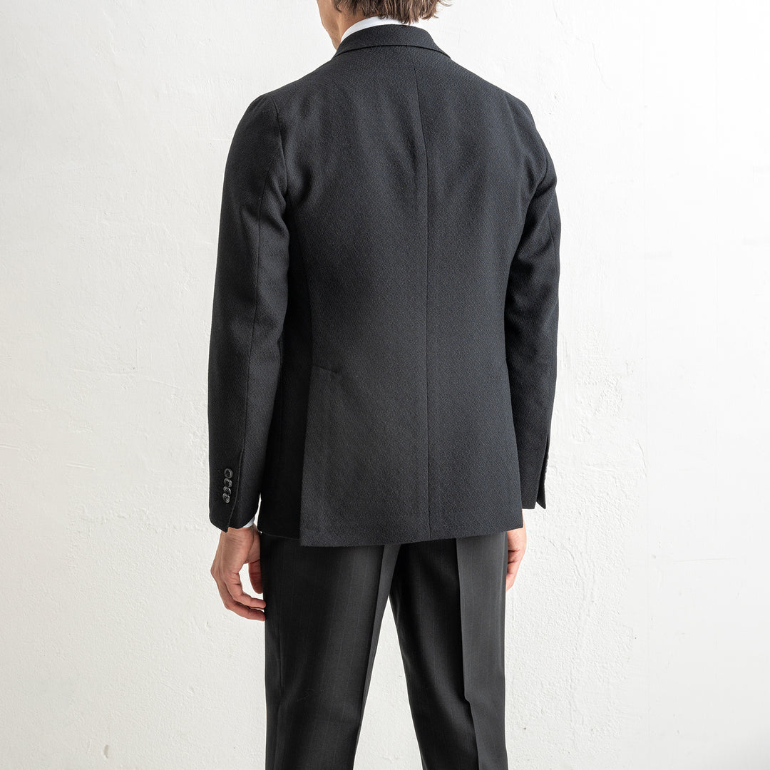 Structured Wool DB Blazer Black