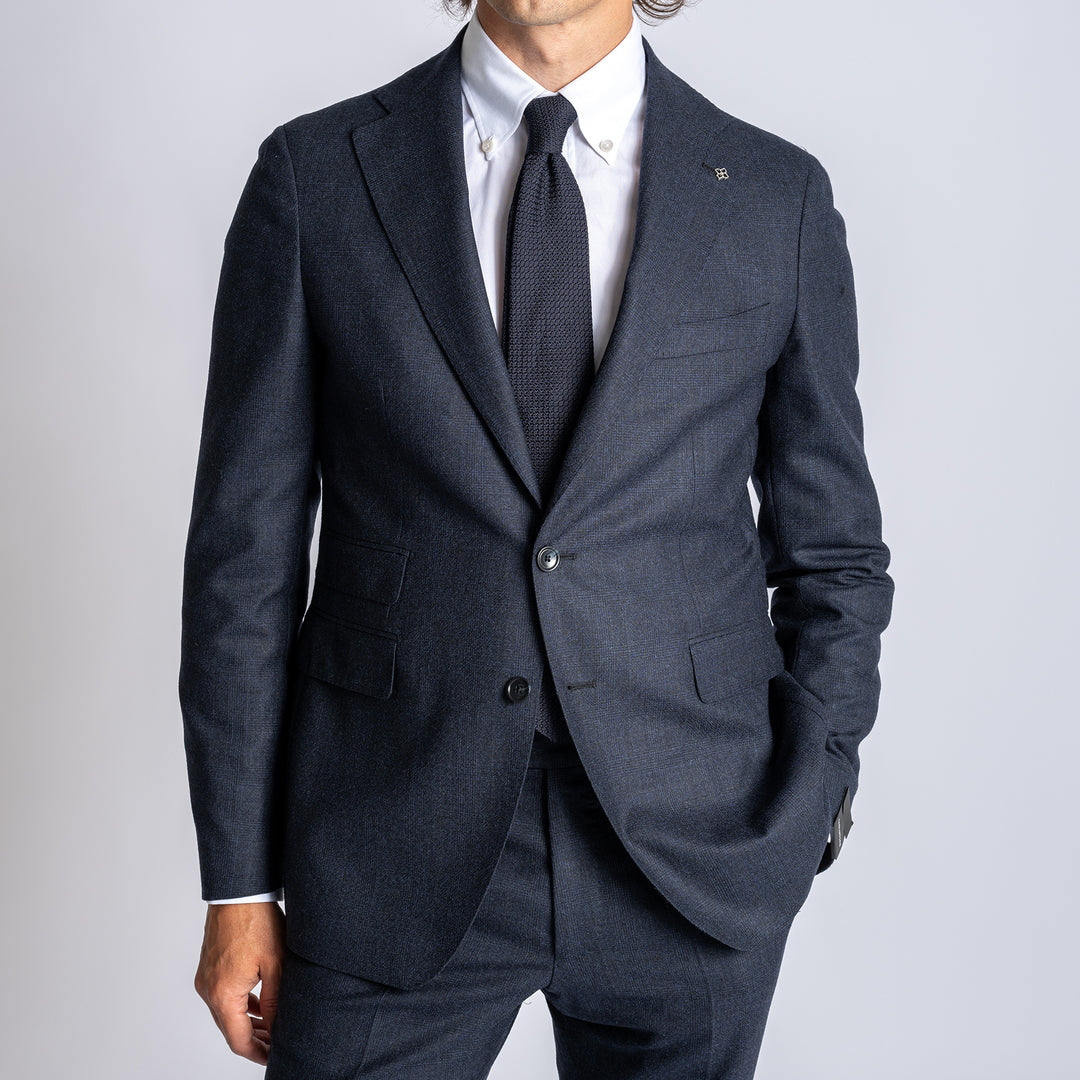 Wool Suit Navy