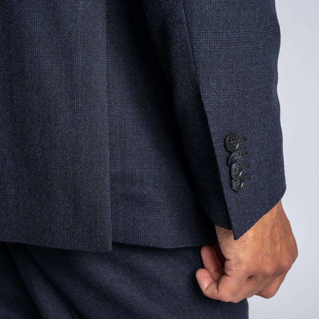Wool Suit Navy