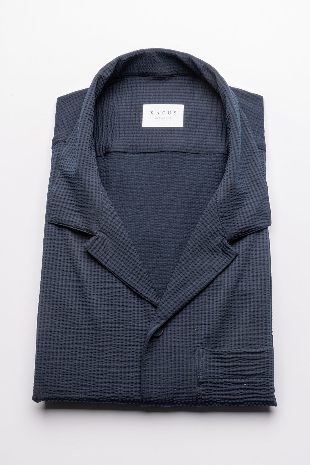 Tecnico Seersucker Shirt Black