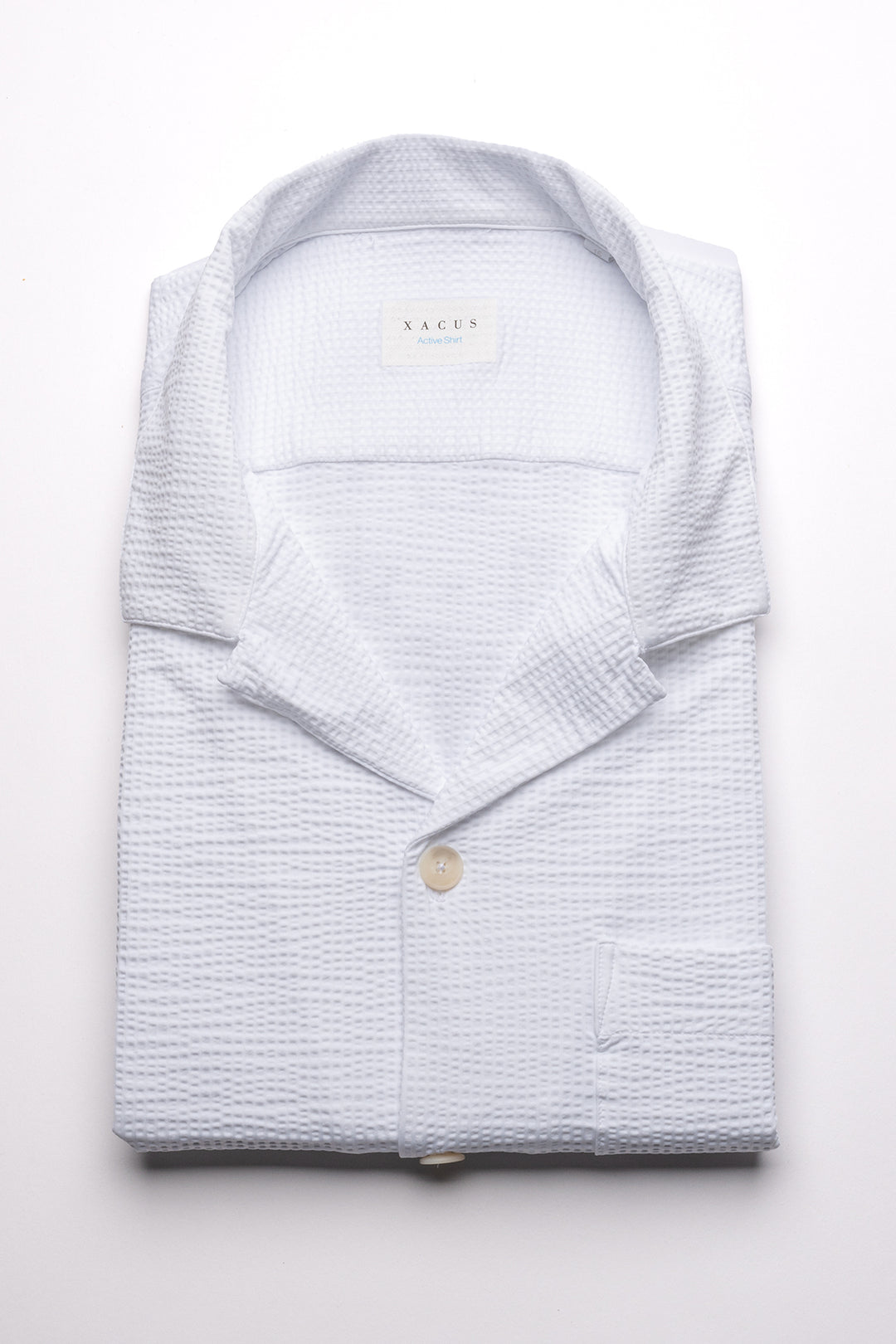 Tecnico Seersucker Shirt White