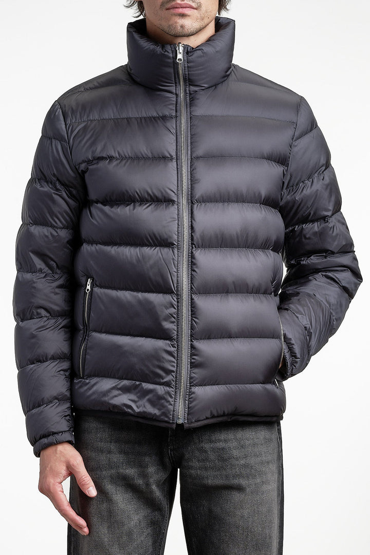 DOWN LINER WITH POCKETS Grey – Ten C, framifrån