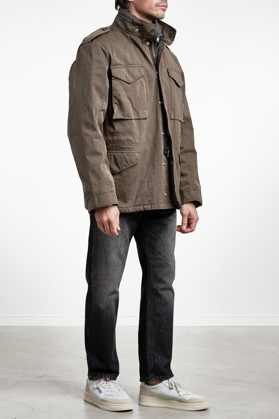 Field Jacket OJJ Fabric Green Lizard – Ten C, helbild