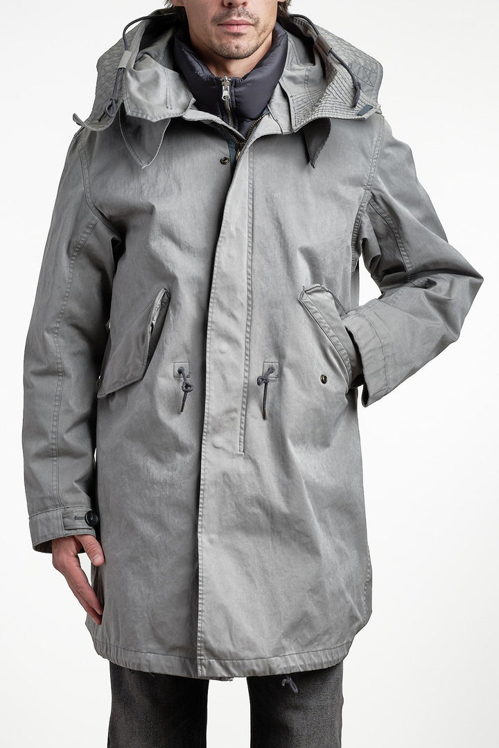 The Parka Dusty Green – Ten C, framifrån