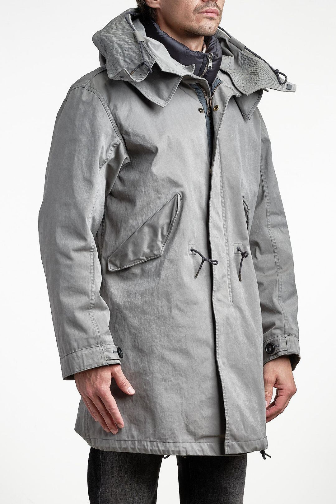 The Parka Dusty Green – Ten C, bakifrån