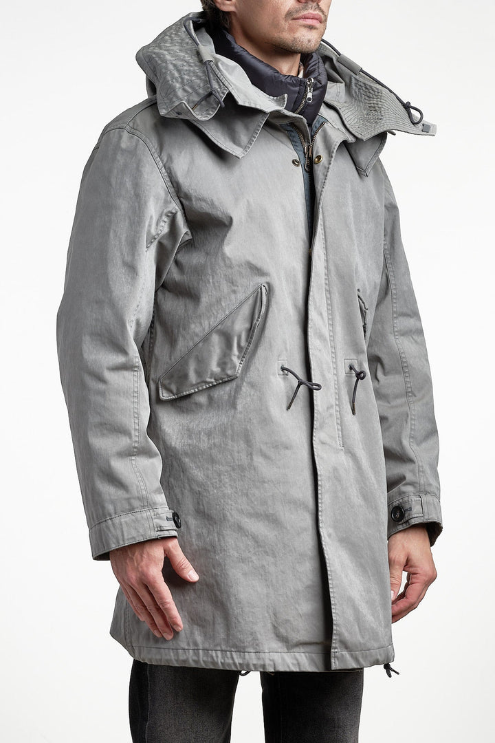 The Parka Dusty Green – Ten C, bakifrån