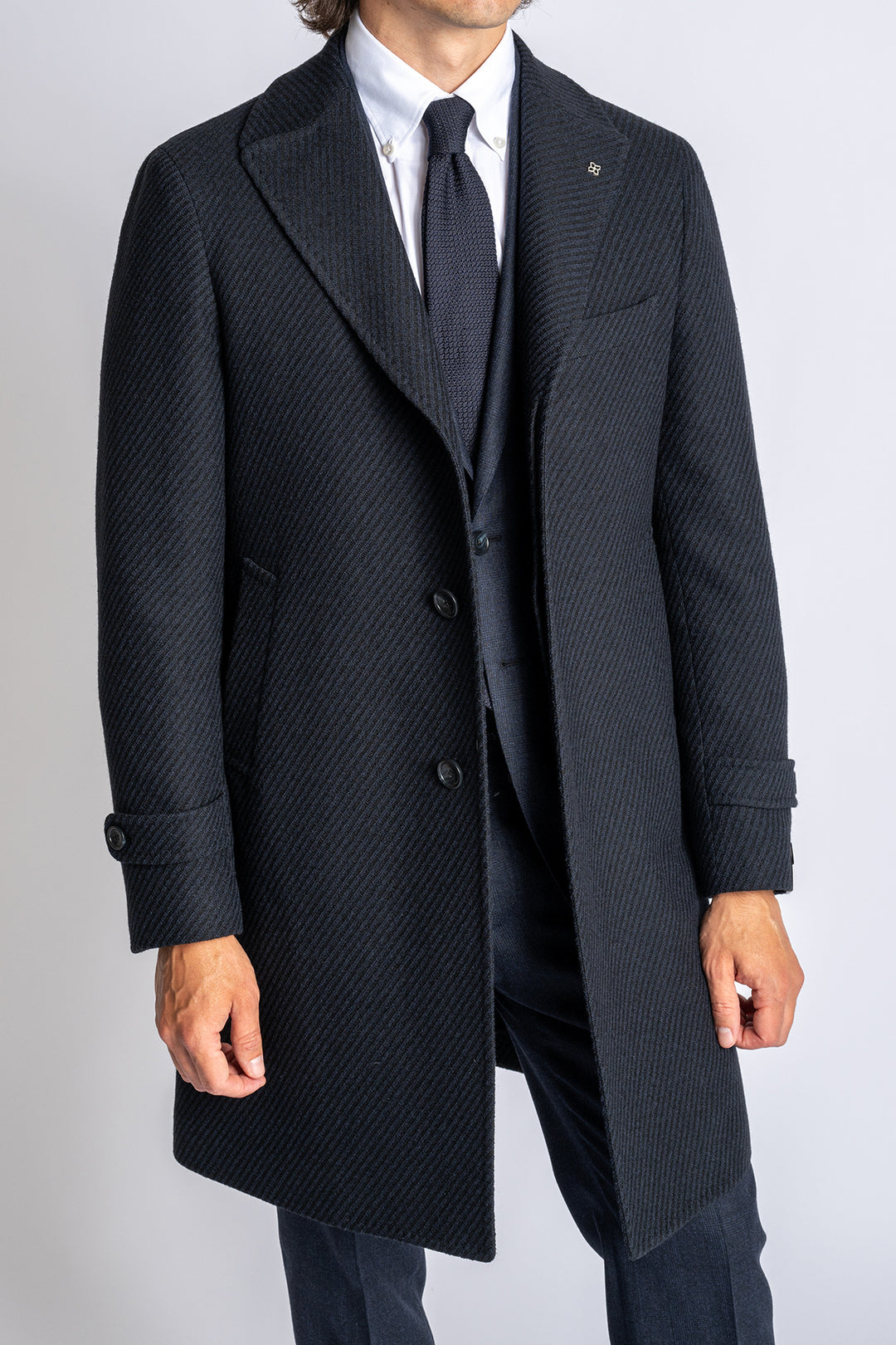 Thomas Coat Navy