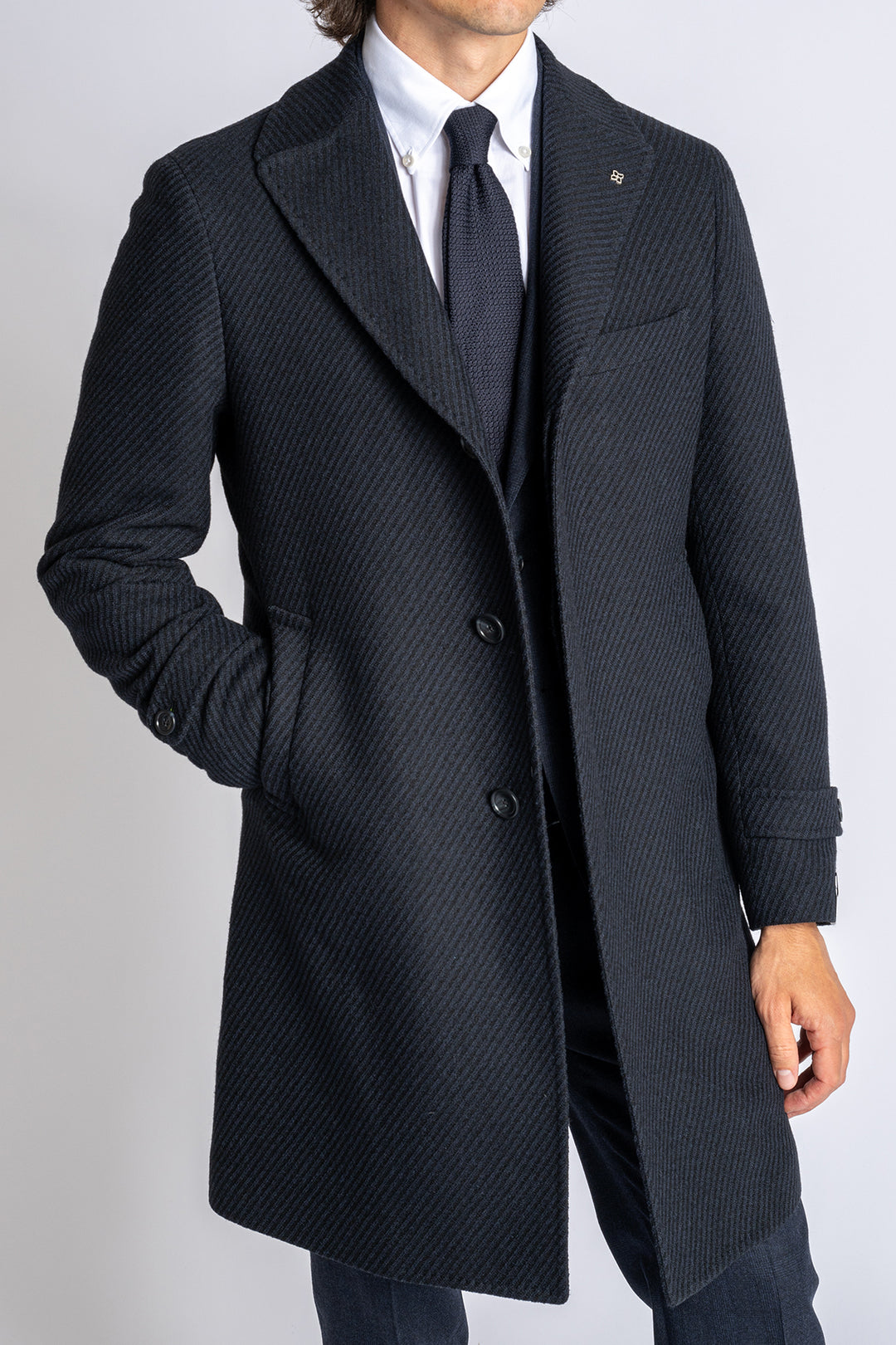 Thomas Coat Navy