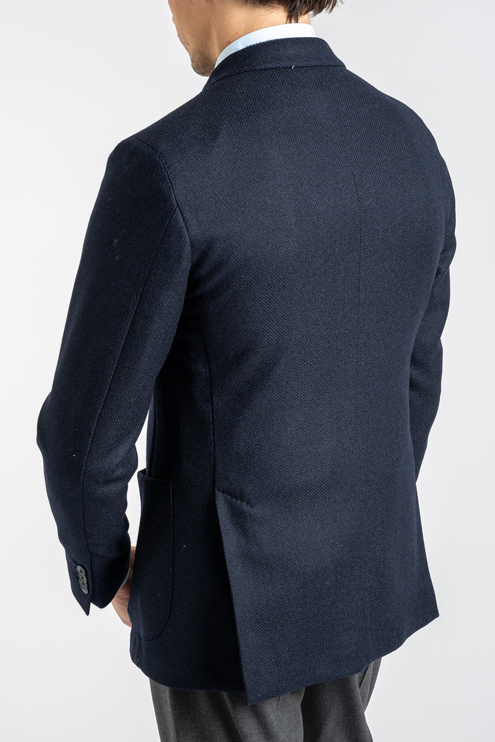 Three Button Blazer Navy