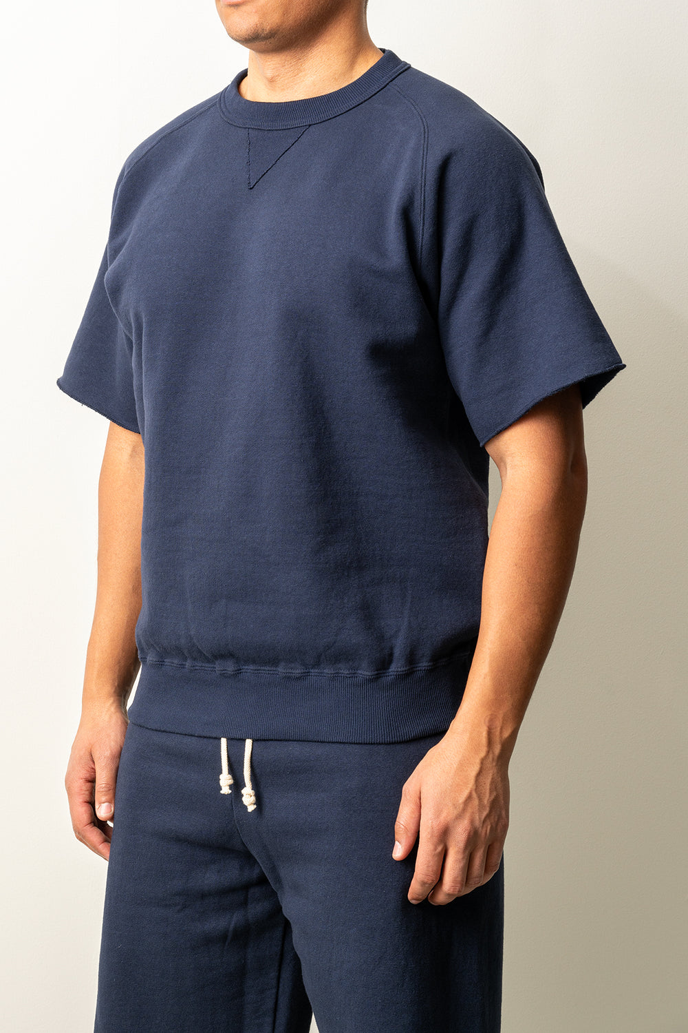 Waialua SS Crew Neck Sweatshirt Dark Navy