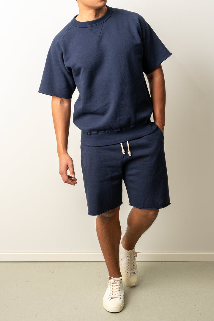 Waialua SS Crew Neck Sweatshirt Dark Navy