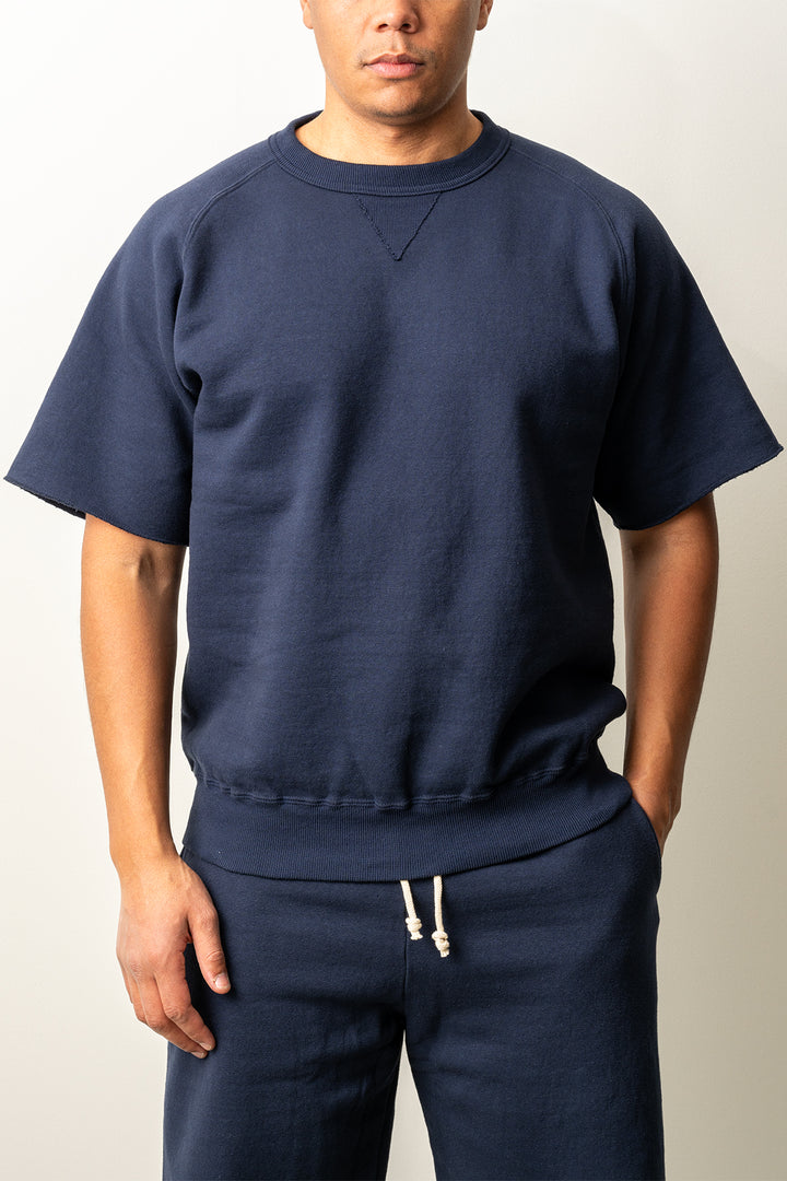 Waialua SS Crew Neck Sweatshirt Dark Navy