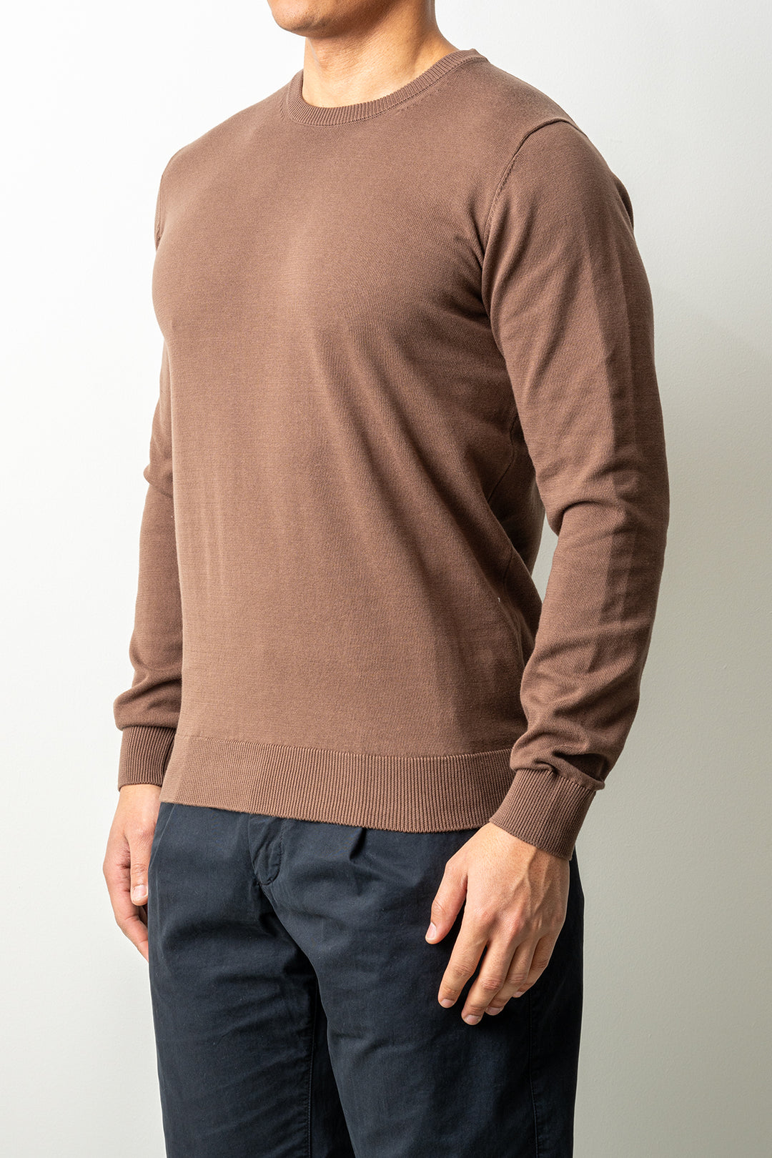 Washed Crewneck Sweater Coconut