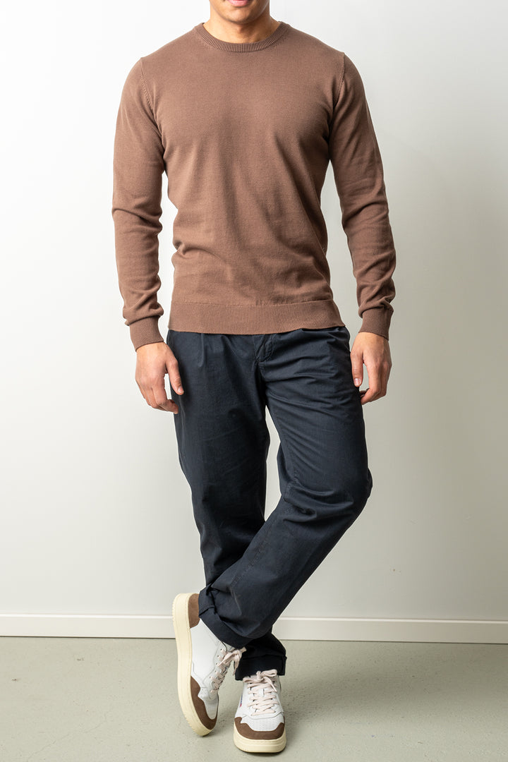 Washed Crewneck Sweater Coconut