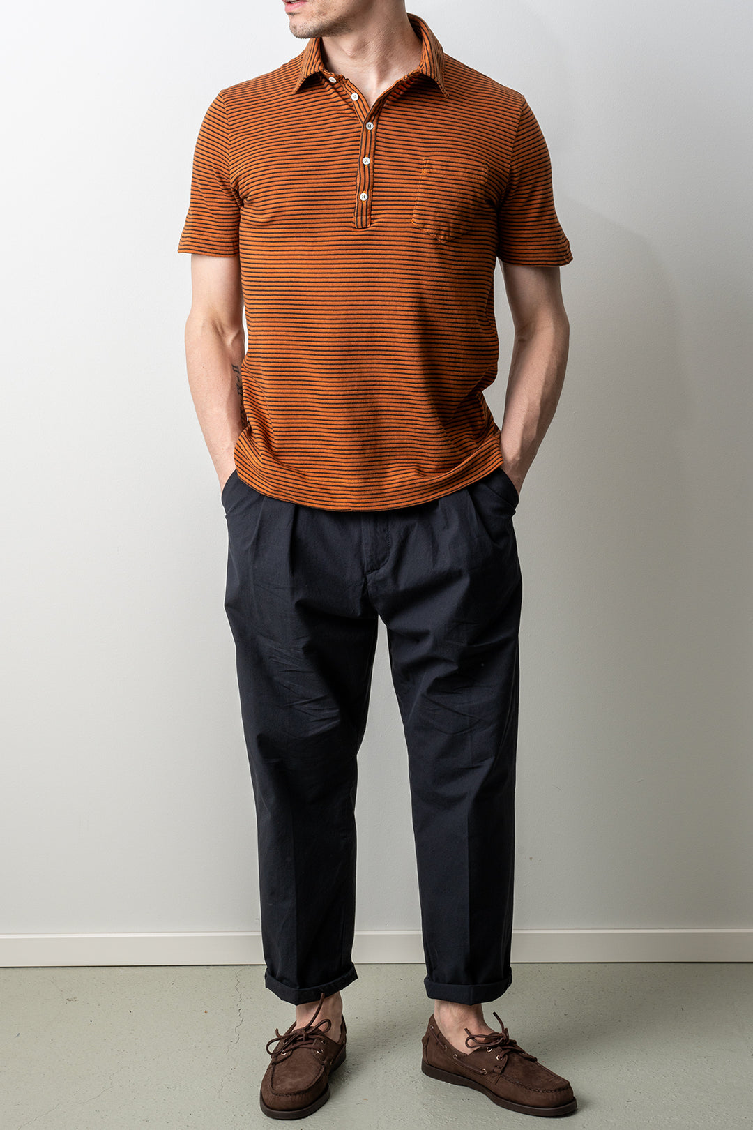 Wembley Polo Shirt SS Papaya