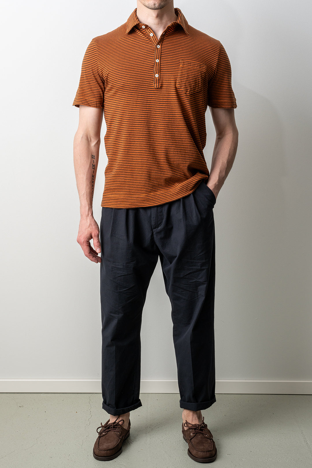 Wembley Polo Shirt SS Papaya
