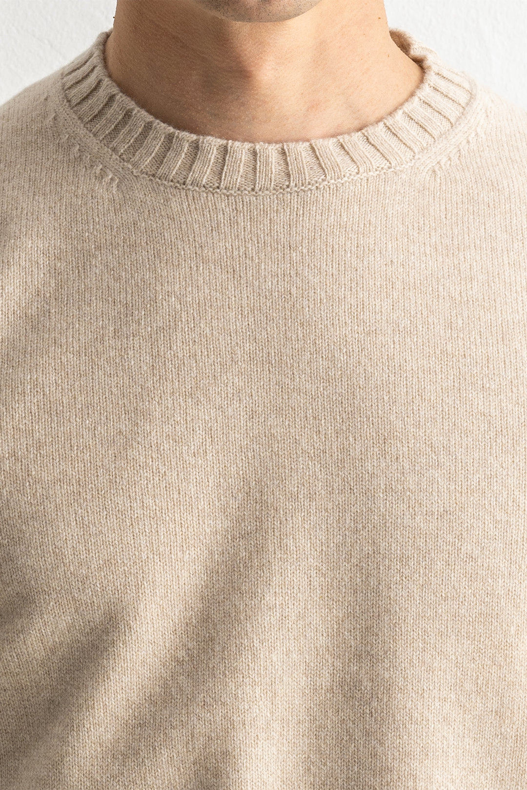 Wool Cashmere Crewneck OFFWHITE