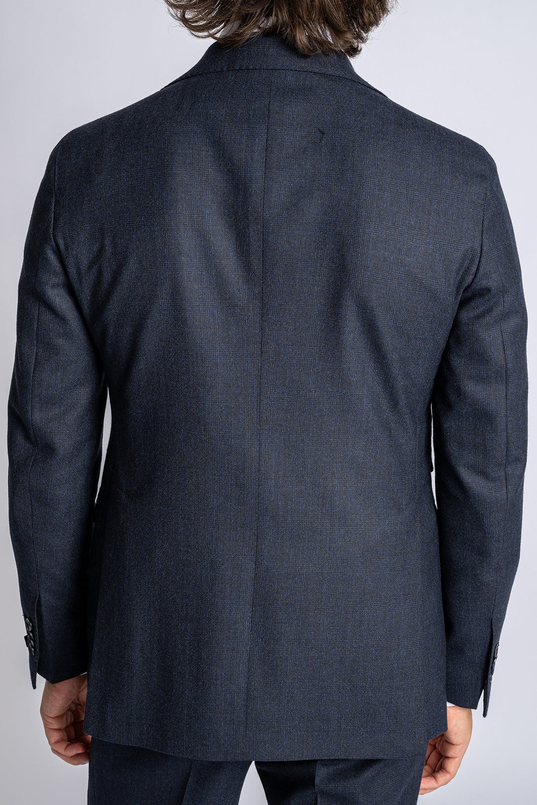 Wool Flanell Suit Navy