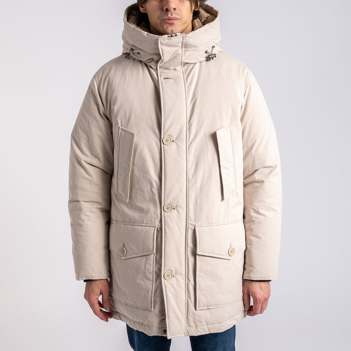 Peached Cotton Arctic Parka Oxford Tan